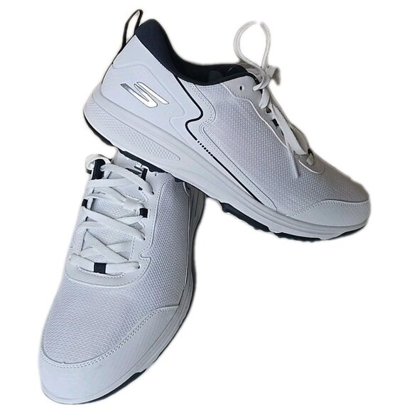 Skechers NEW Men's GO GOLF Torque Sport 2 Golf Shoes White Navy Size 11.5 NWOB - Picture 1 of 9